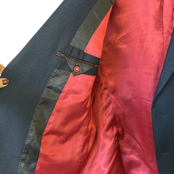 Daniel Hechter Paris Men's 100% Wool Sport Coat Size 48R Nordstrom - Picture 4 of 8